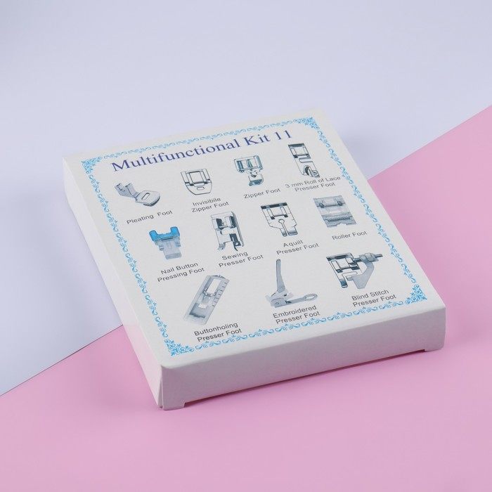 Набор лапок для швейной машины, 11 шт Набор лапок для швейной машины, 11 шт