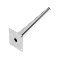 Опора мебельная CAPPIO OP07,h=300мм,толщ площ 1,8, цвет хром Опора мебельная CAPPIO OP07,h=300мм,толщ площ 1,8, цвет хром