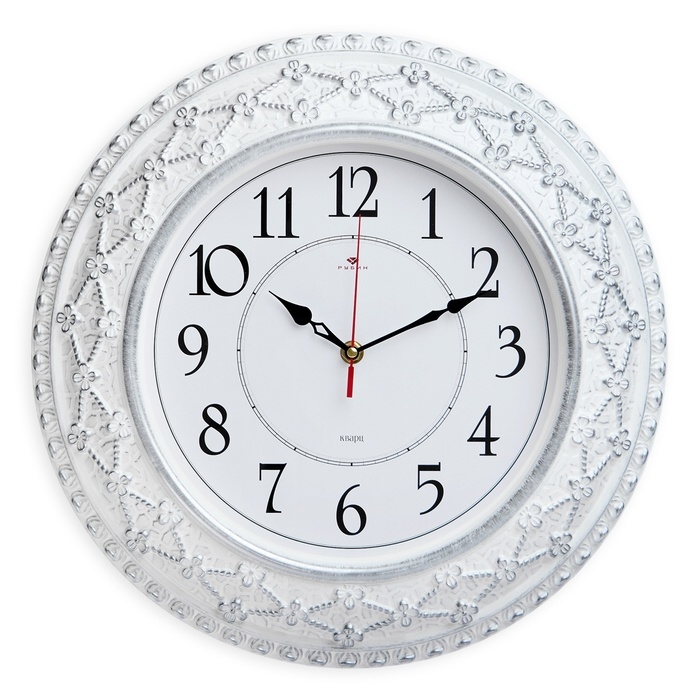 Часы настенные, интерьерные "Классика", бесшумные, d-38 см