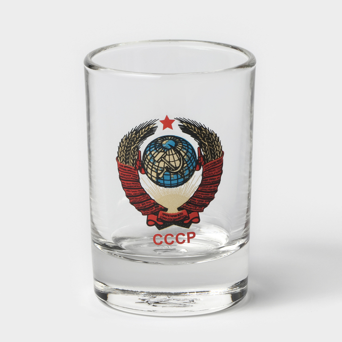 Набор питьевой &laquo;Герб СССР&raquo;, 7 предметов: штоф 500 мл, 6 стопок 50 мл