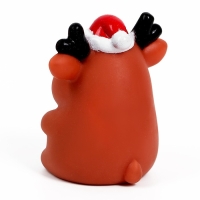 Новогодняя антистресс сквиш мялка &laquo;Весёлый праздник&raquo;, с воздухом, МИКС, на новый год, с наклейками