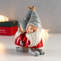 Сувенир полистоун "Дедушки Морозы спина к спине" 12,5х6х9,5 см Сувенир полистоун "Дедушки Морозы спина к спине" 12,5х6х9,5 см