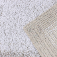 Коврик для дома Доляна &laquo;Акварель&raquo;, 40&times;60 см, цвет бежевый