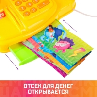 Касса-калькулятор, «Мой магазин», Смешарики, свет, звук Касса-калькулятор, «Мой магазин», Смешарики, свет, звук
