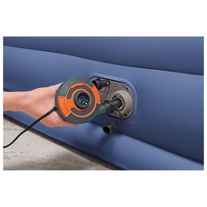 Кровать надувная Queen 203 х 152 х 56 см со встроенным электронасосом 67614