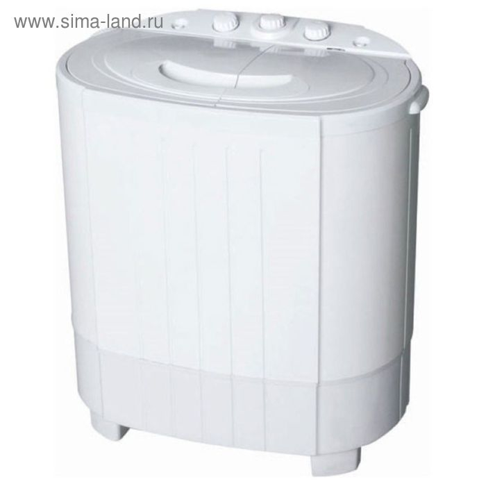 Стиральная машина "Фея" СМП 60 Н, класс В, 1300 об/мин, 6 кг, бело-серая