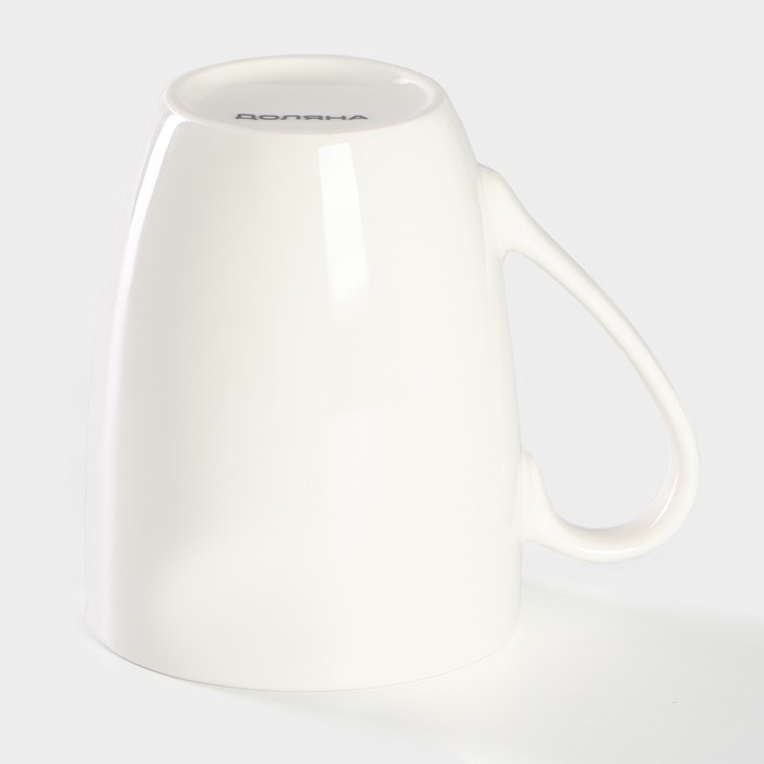 Кружка фарфоровая Доляна &laquo;Медведь&raquo;, 350 мл