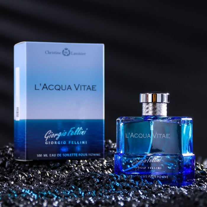 Туалетная вода мужская Туалетная вода мужская "Christine Lavoisier Parfums", "Giorgio Fellini L'Acqua Vitae", 100 мл