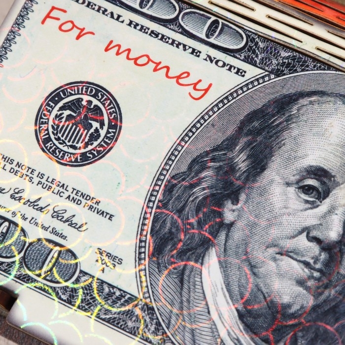 Купюрница "Доллар", 18&times;10&times;3 см