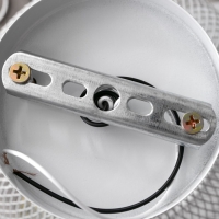 Светильник "Шар" 1х40Вт E27 белый 22х22х22 см BayerLux Светильник "Шар" 1х40Вт E27 белый 22х22х22 см BayerLux