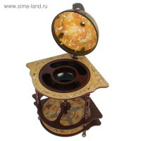 Глобус бар декоративный угловой "Карта Коломбо" 91х53х53 см Глобус бар декоративный угловой "Карта Коломбо" 91х53х53 см