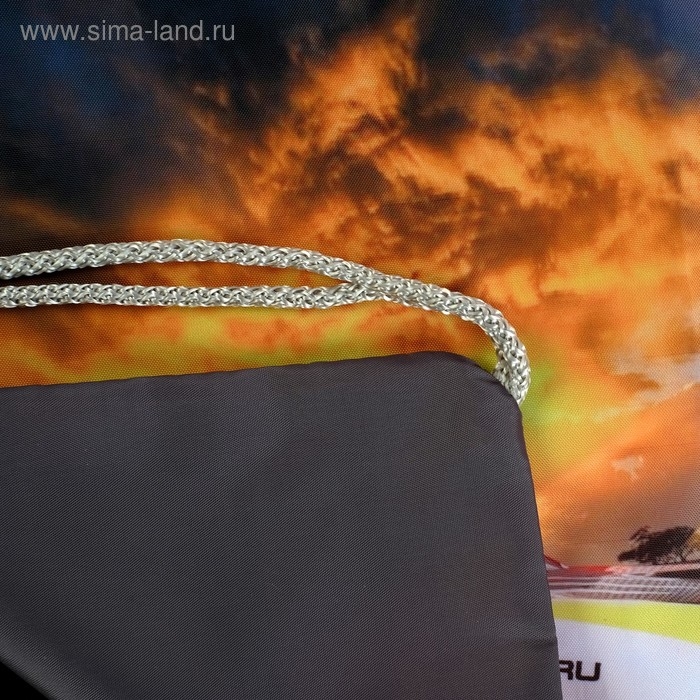 Мешок для обуви 420 х 340 мм, Calligrata МСО-5С, (мягкий полиэстер, плотность 210D), "Субару"