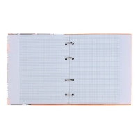 Тетрадь на кольцах A5 80 листов в клетку Calligrata "Коты", обложка 7БЦ, без вырубки под кольца, блок офсет Тетрадь на кольцах A5 80 листов в клетку Calligrata "Коты", обложка 7БЦ, без вырубки под кольца, блок офсет