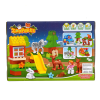 Конструктор &laquo;Зоопарк&raquo;, 40 деталей