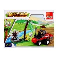 Конструктор Ферма &laquo;Трактор&raquo;, 106 деталей