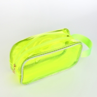 Косметичка на молнии, цвет жёлтый Косметичка на молнии, цвет жёлтый