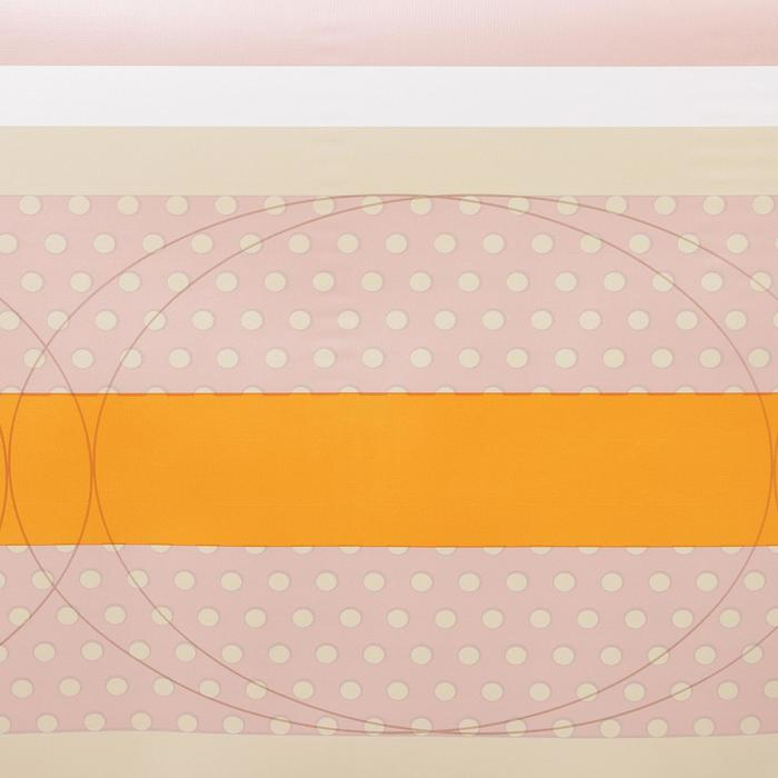 Клеёнка на стол Доляна &laquo;Мэри&raquo;, на тканевой основе, рулон 20 метров, ширина 137 см, общая толщина 0,22 мм