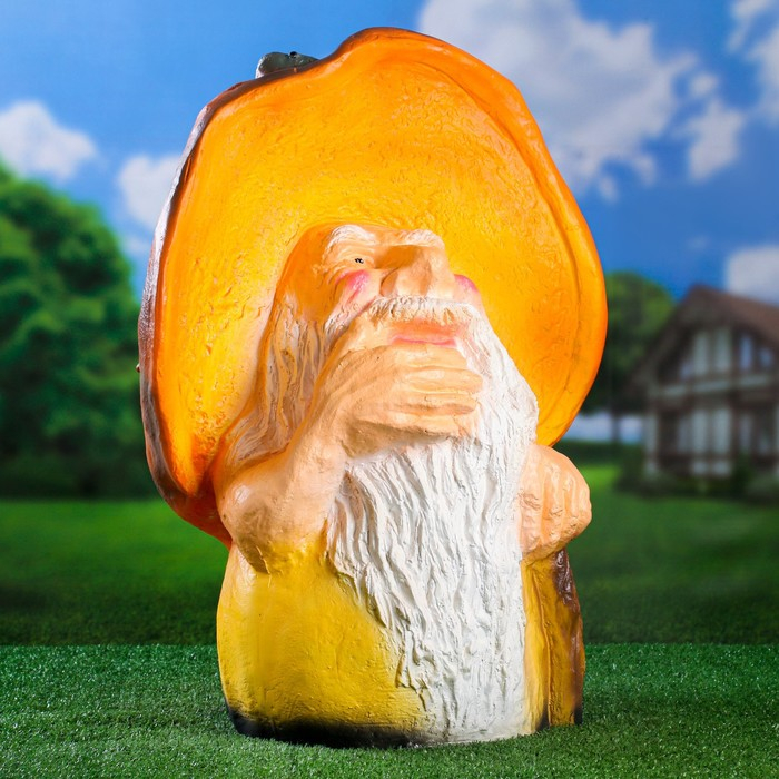 Садовая фигура Садовая фигура "Гриб Старик боровик" огромный 64х46см