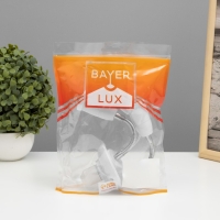 Светильник "Синди трио" Е27/(3хЕ27) 15Вт белый 8х8х22см BayerLux Светильник "Синди трио" Е27/(3хЕ27) 15Вт белый 8х8х22см BayerLux