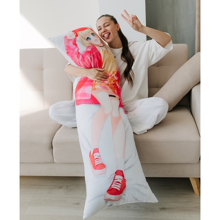 Подушка-обнимашка «Аниме», девушка Подушка-обнимашка «Аниме», девушка