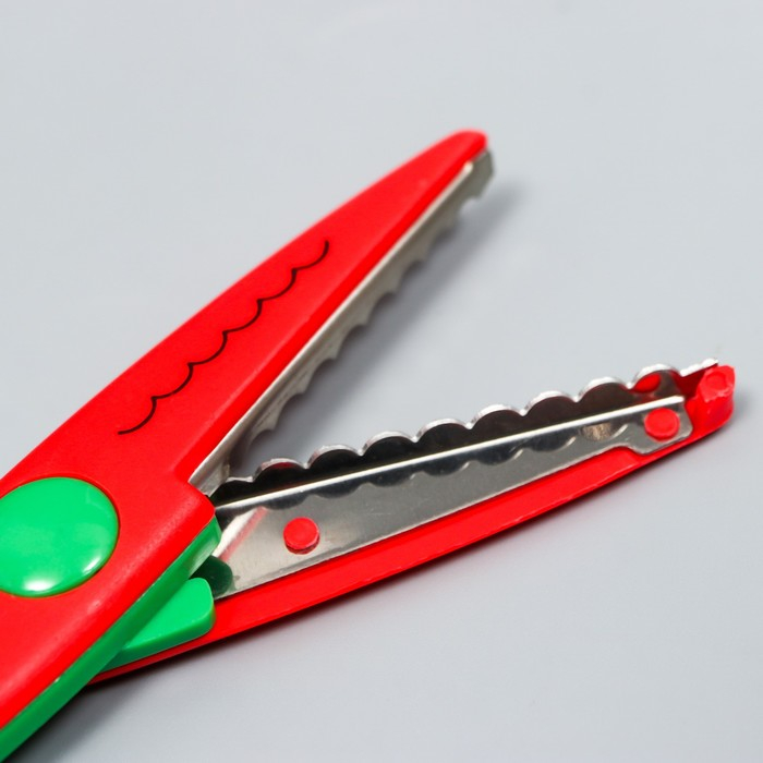 Ножницы рельефные Ножницы рельефные "Цветик", (набор 6 шт) 13 см