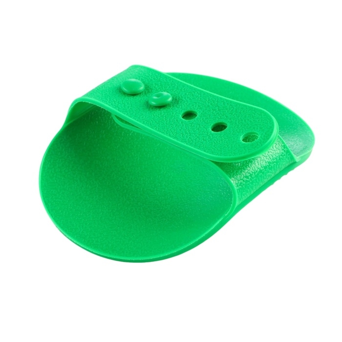 Щётка-наладонник, 12,2 х 8 см, зелёная Щётка-наладонник, 12,2 х 8 см, зелёная