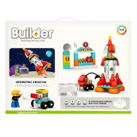 Конструктор &laquo;Космическая ракета&raquo;, 140 деталей