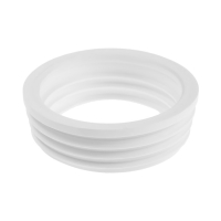 Манжета переходная MasterProf ИС.131682, d=124х110 мм, для канализационных труб, ТЭП, белая Манжета переходная MasterProf ИС.131682, d=124х110 мм, для канализационных труб, ТЭП, белая