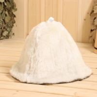 Набор для бани из овчины 3 предмета "Здоровый дух"