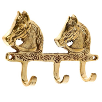 Ключница "Кони" латунь 14х9х3 см Ключница "Кони" латунь 14х9х3 см