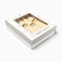 Набор салфеток с декорат. кольцами Этель Sun 40х40 см - 4 шт, 100% лён Набор салфеток с декорат. кольцами Этель Sun 40х40 см - 4 шт, 100% лён