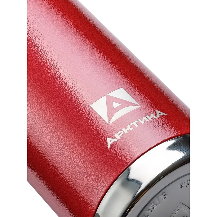 Термос "Арктика" 106, 900 мл, сохраняет тепло 28 ч,  красный