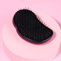 Расчёска массажная, 7,5 &times; 12,5 см, PVC коробка, цвет МИКС