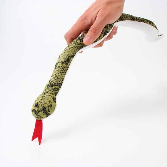 Мягкая игрушка Мягкая игрушка "Змея", 49 см, цвет МИКС