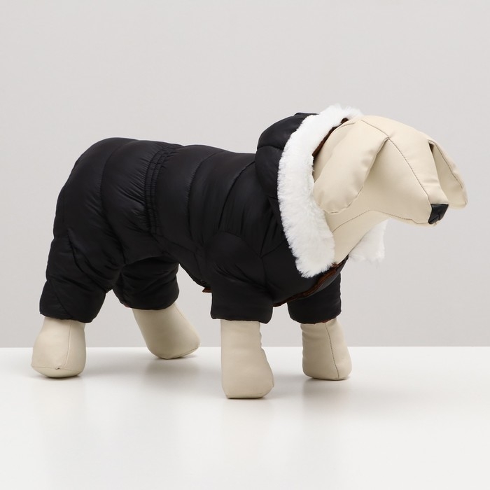 Комбинезон Комбинезон "Лайв" с утяжкой, размер 18 (ДС 40 см, ОГ 50 см, ОШ 38 см), чёрный