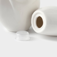 Набор фарфоровый для специй на бамбуковой подставке BellaTenero «Тепло сердец», 2 предмета: солонка 75 мл, перечница 75 мл, цвет белый Набор фарфоровый для специй на бамбуковой подставке BellaTenero «Тепло сердец», 2 предмета: солонка 75 мл, перечница 75 мл, цвет белый