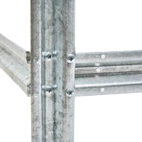 Парник, длина 5 м, оцинкованный профиль из 5 дуг, спанбонд 65 г/м&sup2;, &laquo;Агрощит&raquo;