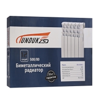 Радиатор биметаллический TUNDUK 500 x 76 мм, 12 секций Радиатор биметаллический TUNDUK 500 x 76 мм, 12 секций