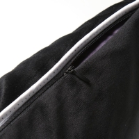 Наволочка декоративная Этель &laquo;Кант&raquo;, 45х45, цвет чёрный, велюр (100% пэ)