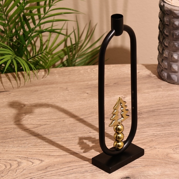 Подсвечник Подсвечник "Ёлочка" 33 см, металл