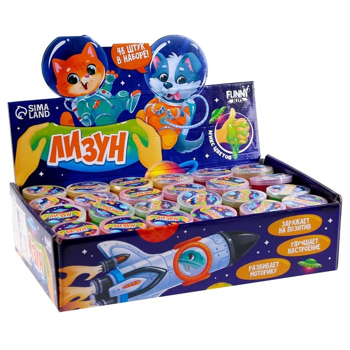 Лизун &laquo;Баночка&raquo;, цвета МИКС