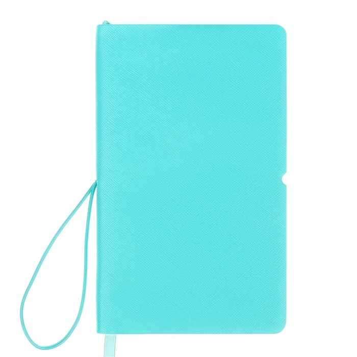 Планинг карманный недатированный, 80 листов, 100х170 мм, deVENTE.Jane, мягкая обложка ПВХ, на резинке, перфорация, ляссе, блок 70%, бирюзовый