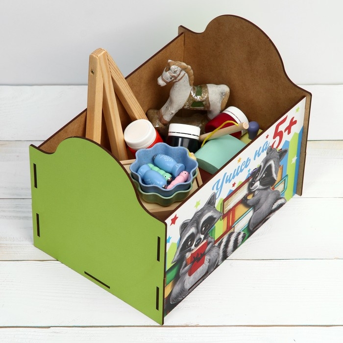 Органайзер для хранения , ящик &laquo;Еноты&raquo;