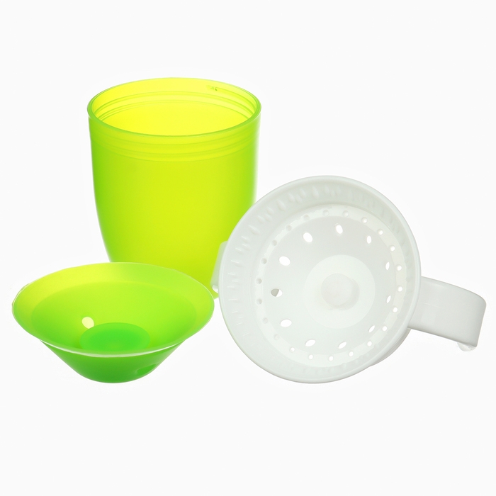 Поильник - непроливайка детский тренировочный &laquo;360&deg;&raquo;, 240 мл., с ручками, цвет зеленый