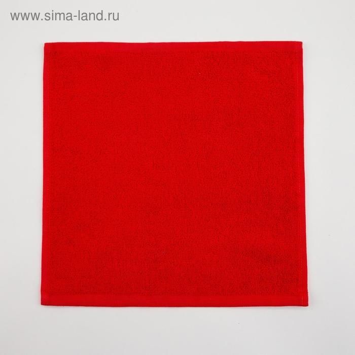 Полотенце махровое &laquo;Люблю тебя&raquo; 30х30 см, 100% хлопок 340 гр/м2