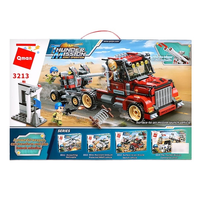 Конструктор Миротворцы &laquo;Сражение с бандитами&raquo;, 4 минифигуры и 719 деталей