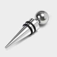 Набор для вина Доляна «Бордо», 4 предмета: кольцо, пробка, каплеуловитель, нож для срезания фольги Набор для вина Доляна «Бордо», 4 предмета: кольцо, пробка, каплеуловитель, нож для срезания фольги