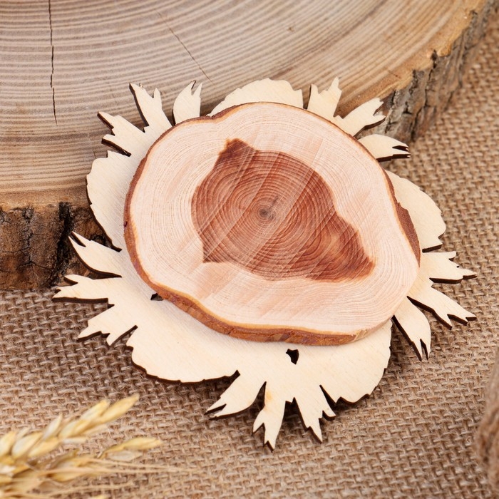 Подставка под горячее Подставка под горячее "Еловая шишка" d=11 см, можжевельник