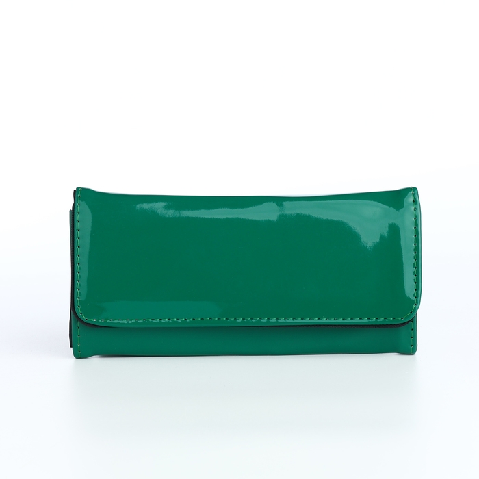 Кошелёк женский на магните, цвет зелёный Кошелёк женский на магните, цвет зелёный