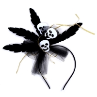 Карнавальный ободок &laquo;Череп&raquo;, цвета МИКС